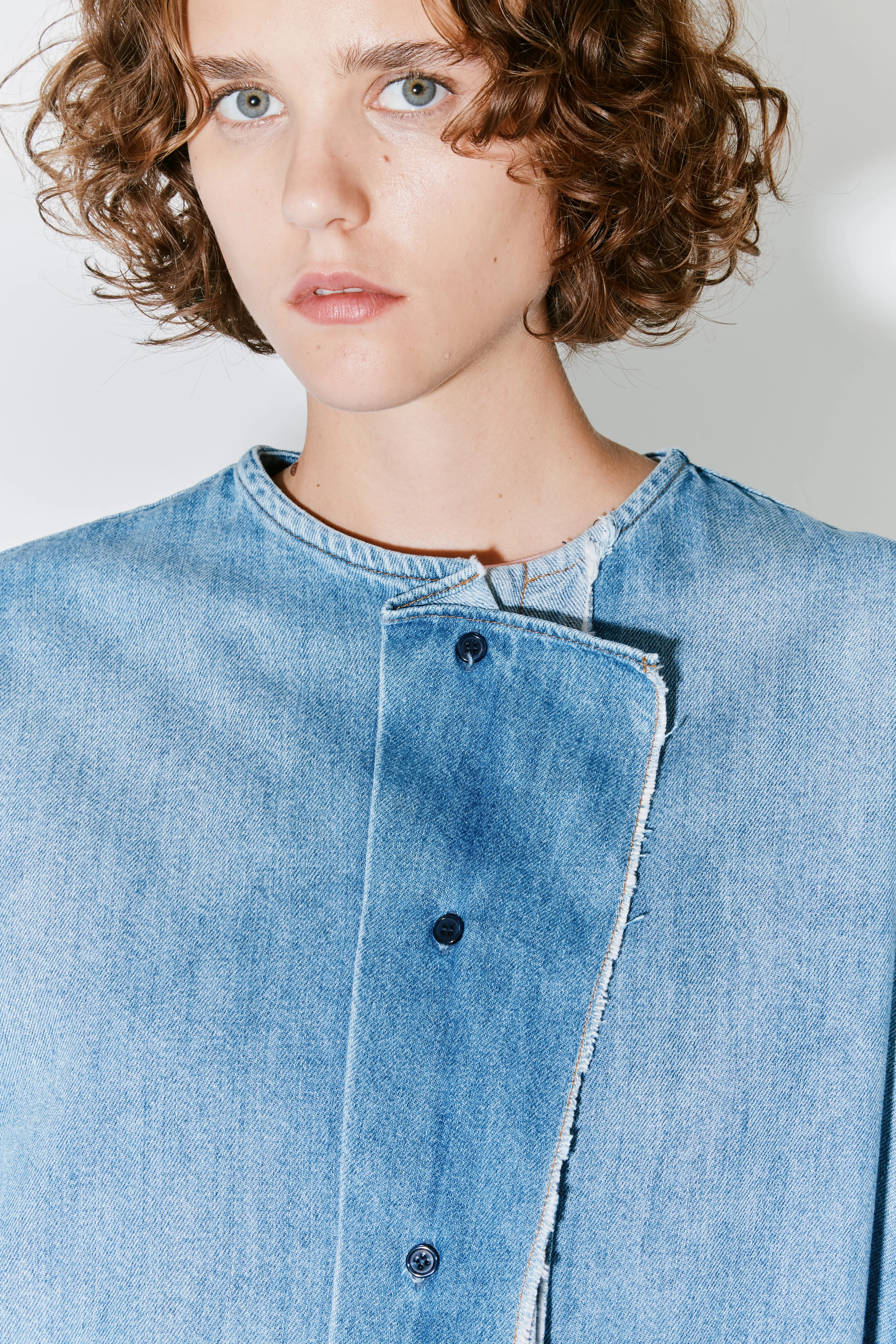 CHAIM shirt blue denim