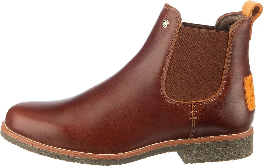 Chelsea boots PANAMA JACK Giordana Igloo, cognac