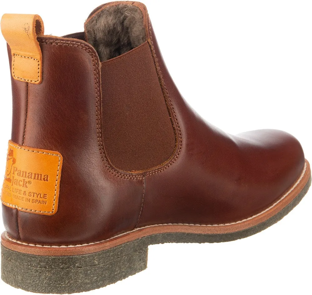 Chelsea boots PANAMA JACK Giordana Igloo, cognac