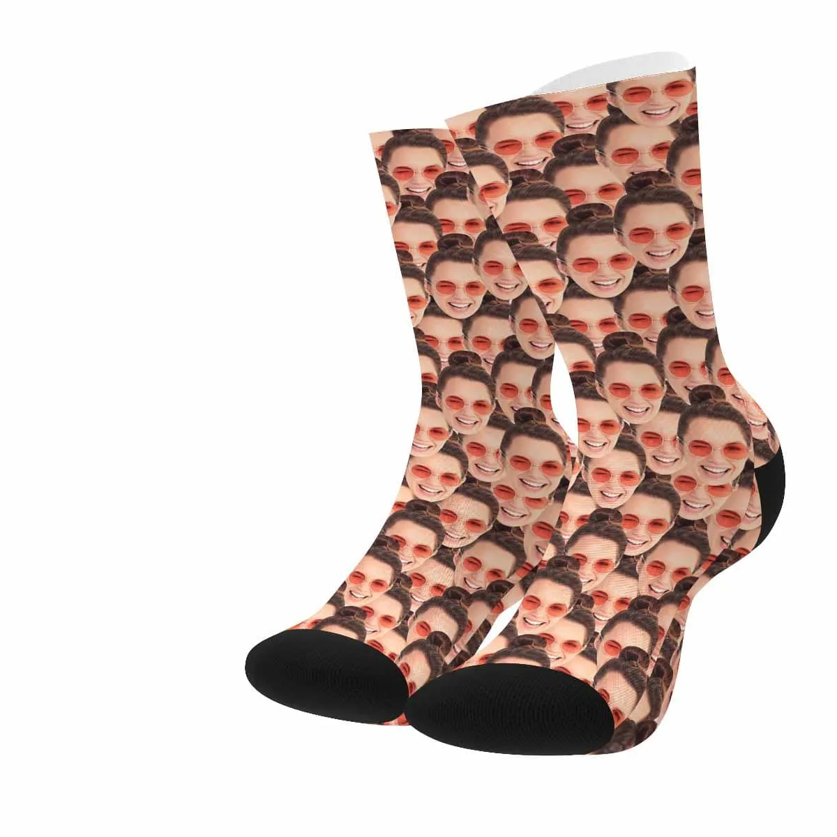 Custom Face Big You Funny Socks