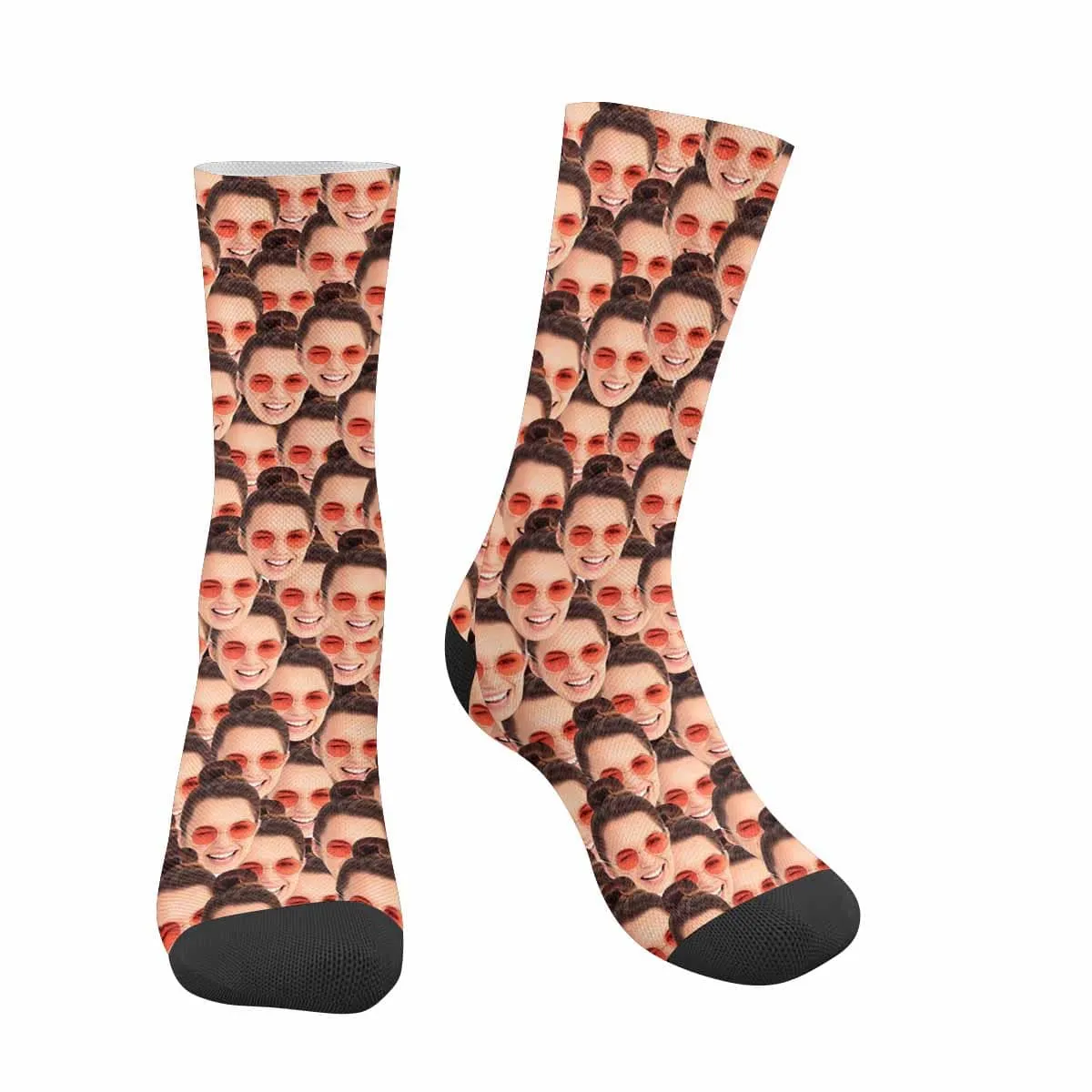 Custom Face Big You Funny Socks