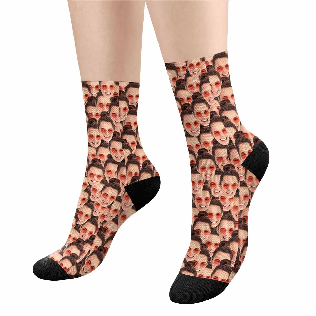 Custom Face Big You Funny Socks