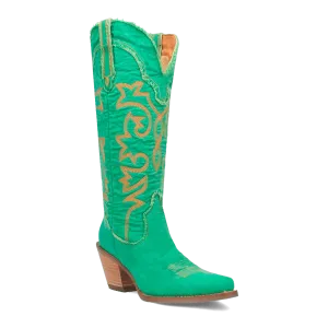 Dingo Boots-Texas Tornado Green