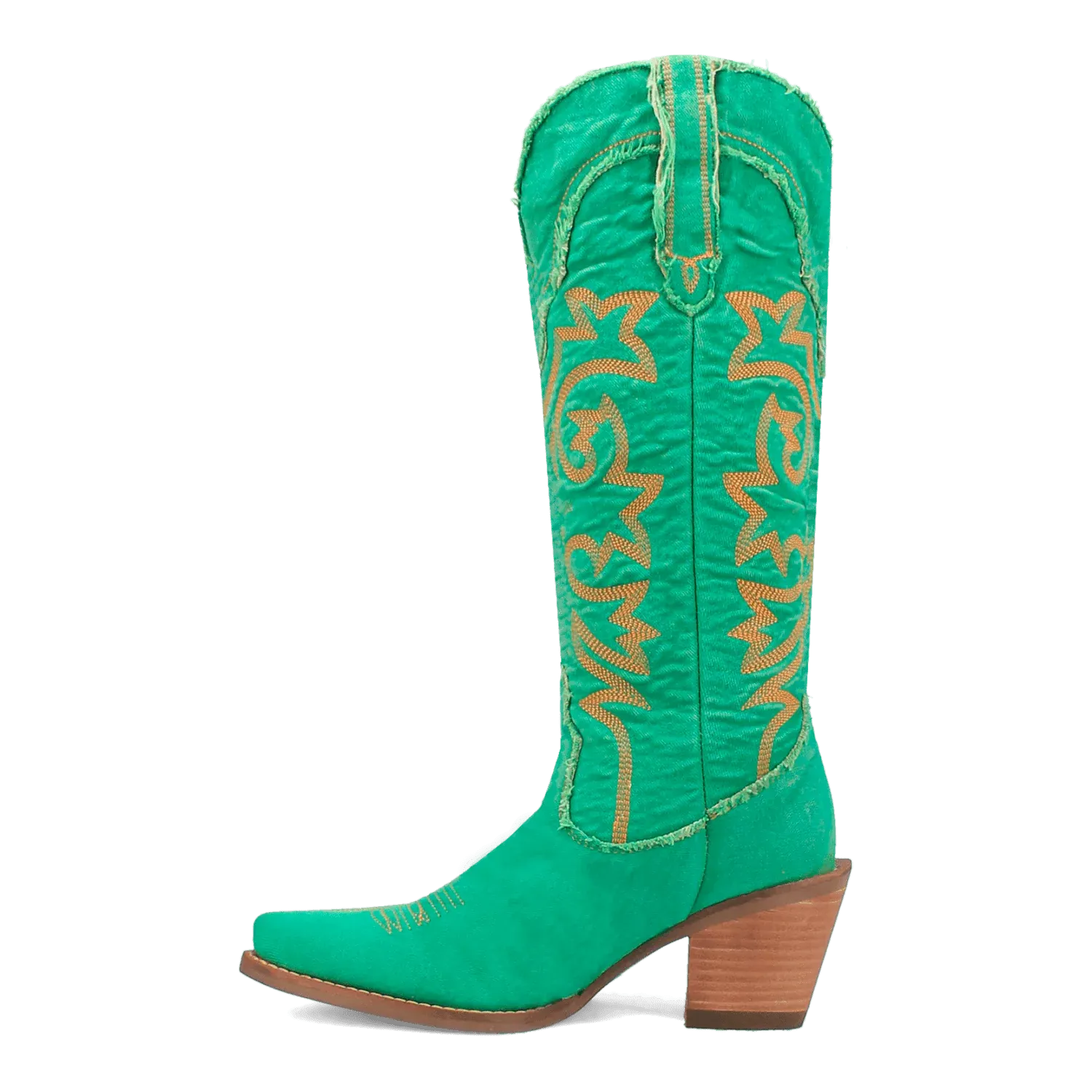 Dingo Boots-Texas Tornado Green