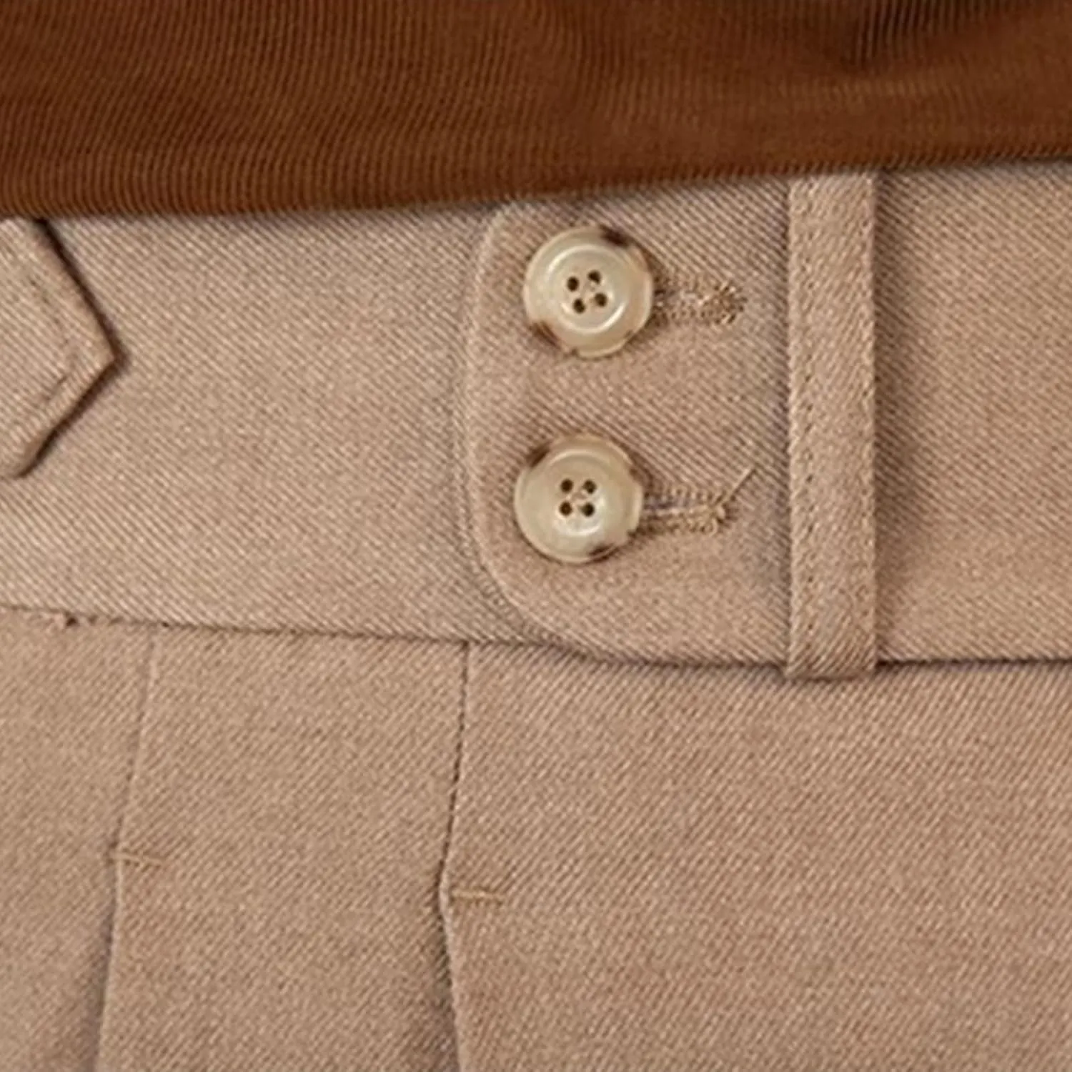 Men's Suit Pants Slim Fit Pleated Front Pant Vintage Dress Suit Pants Casual Smart Trousers Solid Business Office Pants
