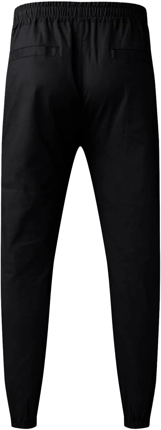 Mens Sweatpants with Pockets Big and Tall Pants for Men 2023 Hiking Ripstop Tactical Trousers Outdoor Resistant Jogger