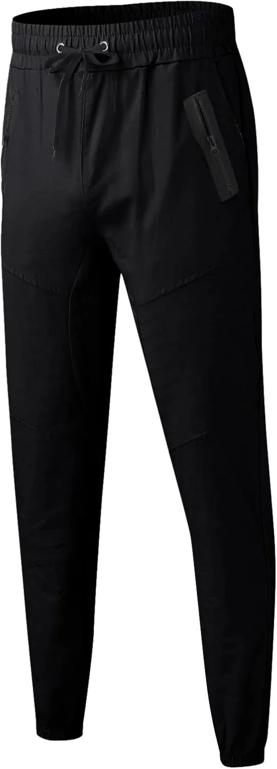 Mens Sweatpants with Pockets Big and Tall Pants for Men 2023 Hiking Ripstop Tactical Trousers Outdoor Resistant Jogger