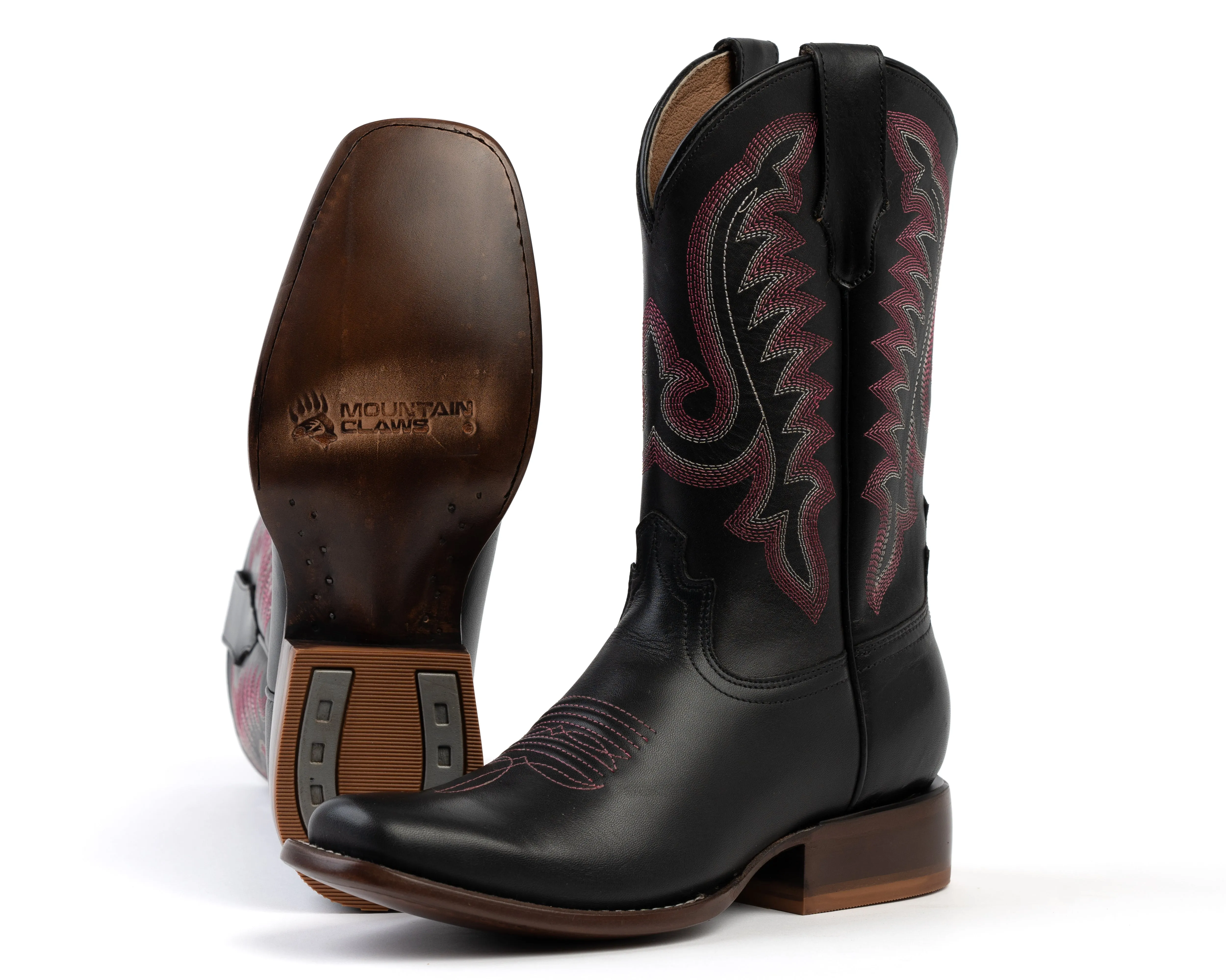 Mountain Filly Women's Boots In Black/Pink