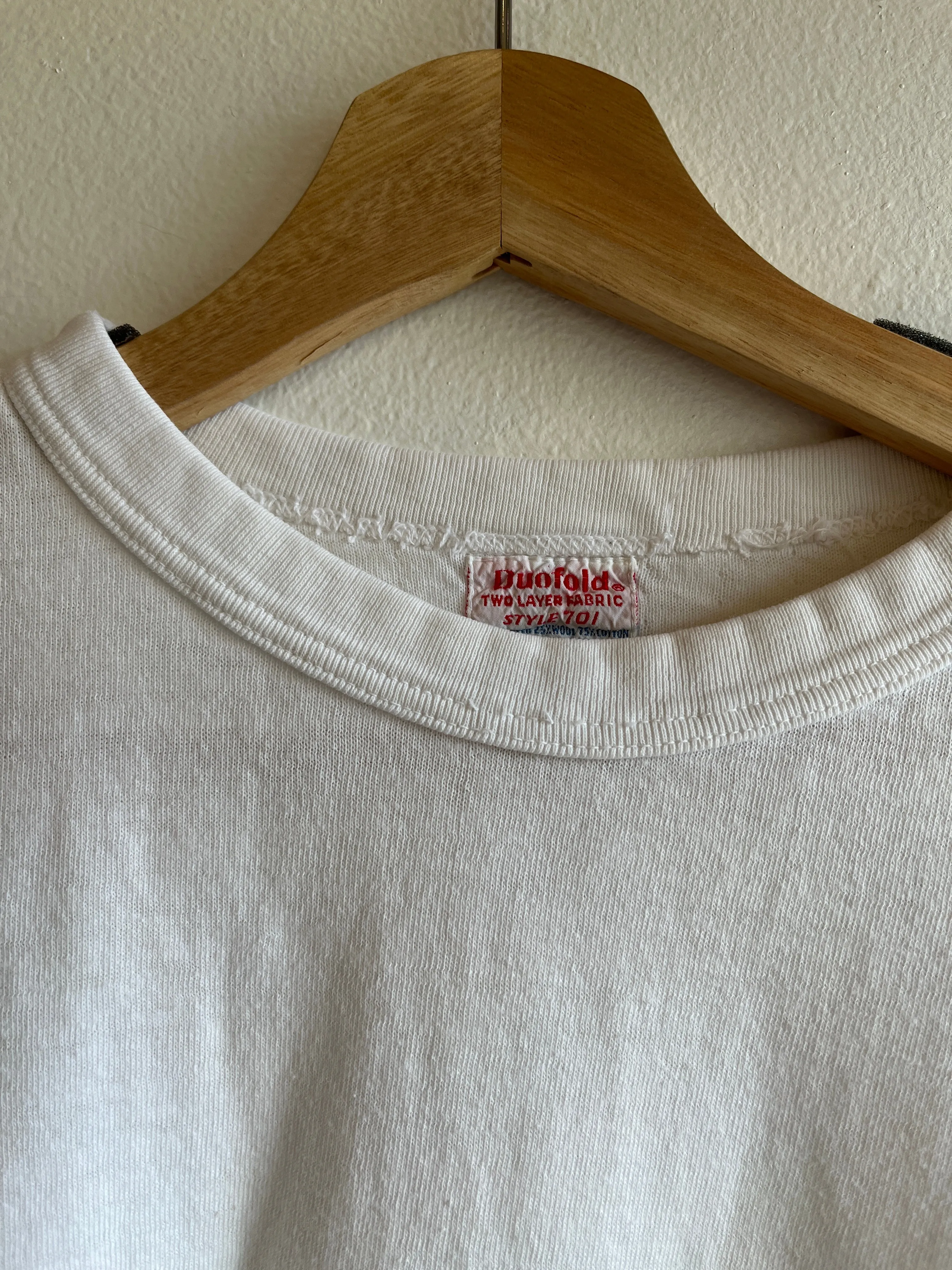 Vintage 1960s Duofold Thermal Shirt