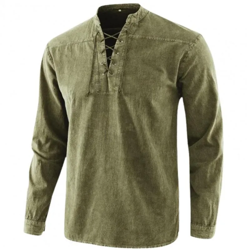 West Louis Knight Vintage Renaissance Roman Shirts